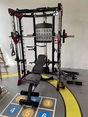 80kg*2 重量スタック 多機能のホームジム機器 肩 胸 脚プレス
