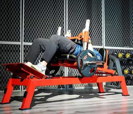 商用ジムにおけるユニバーサル用の調整可能な重量化されたグルートブリッジヒップスルーストベンチ
