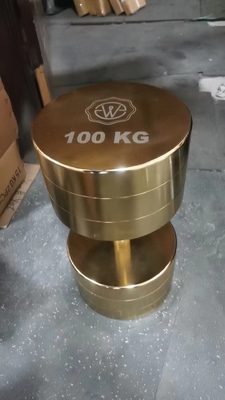 2.5kg-100kg 力のトレーニングのための私たちのクロムダンベルの力を体験してください