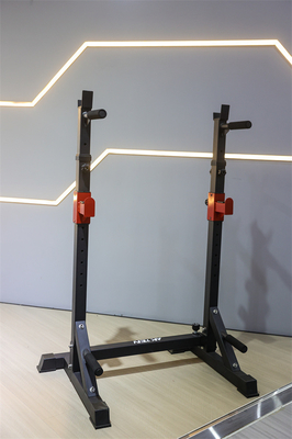 折りたたみ可能なホームジムトレーニング機器 体重ベンチ バベルバー ハーフスクワット 家庭用ラック