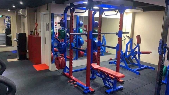 男性体育館 運動器具 筋トレ ウェイトリフティングケーブル マシン マルチファンクション スクワットラック 2020*1660*2310mm