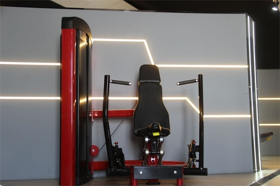 3.0mm Tube Thickness Steel Chest Press Gym Machine for Medium Loader Fitness Equipment 中途半端な荷重を運ぶための体操用装置