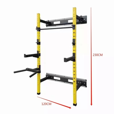 家庭用ジム フィットネスエクササイズ向けダイレクトで商用折りたたむジムアクセサリオス スクワットラック