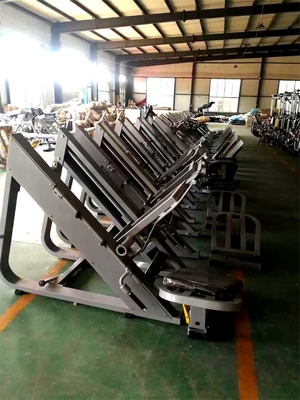 最小のカスタマイゼーション gym 機器のための中級ローダー 鋼板 ローデッドレッグプレスマシン
