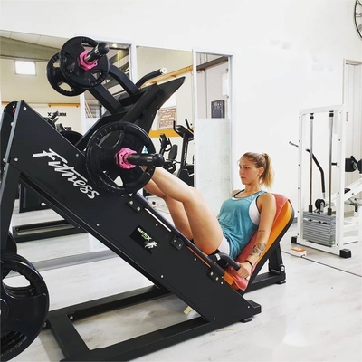 最小のカスタマイゼーション gym 機器のための中級ローダー 鋼板 ローデッドレッグプレスマシン