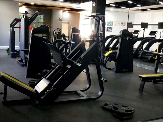 パーソナライズされた 45 度レッグプレス ユニバーサル 筋力トレーニング フィットネスのための中途半端ロード
