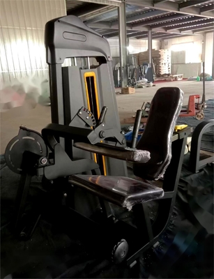 Q235 スチールチューブ座った脚拡張マシンでプロの強さトレーニング