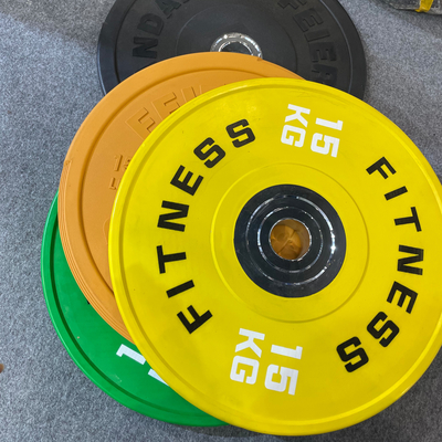 専門的なジム機器用 バンパーの重量プレート 2.5kg-25kg