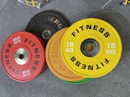 専門的なジム機器用 バンパーの重量プレート 2.5kg-25kg