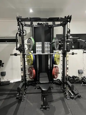 商用/家庭用 スミストレーナー ボディビルディング 2層粉末コーティングのスクワットラック