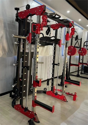 商用/家庭用 スミストレーナー ボディビルディング 2層粉末コーティングのスクワットラック