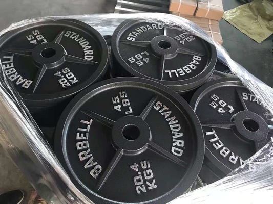 鉄鋼製の標準重量プレートで自由重量トレーニングを向上させる