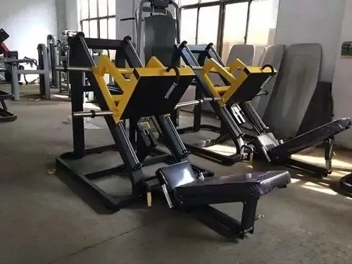 45度座った足プレス機でフィットネス機器のために