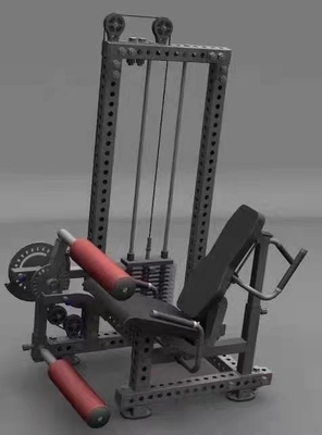 ボディビルディング 運動器具 座席2つ 足巻き 足伸ばし 機能トレーナー