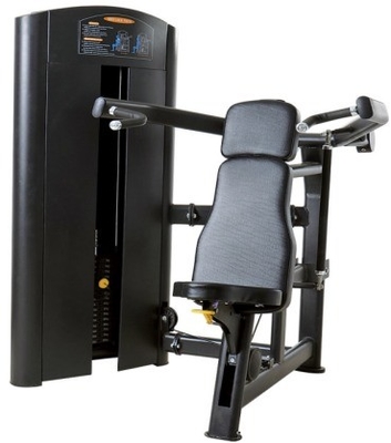プロのスポーツジム機器のために設計されたピンロードされた座った肩プレスベンチ