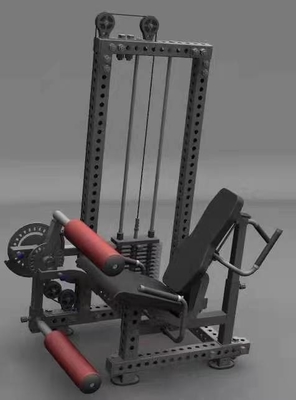 筋トレ ボディビルディング 中途半端のローダー 双座用 脚巻き 脚拡張機