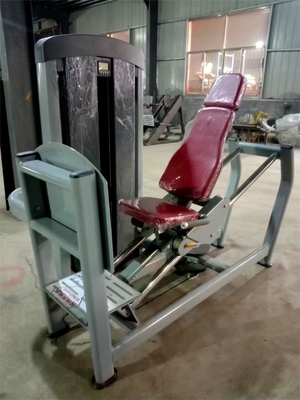 体重スタックピンで足プレス機でフィット