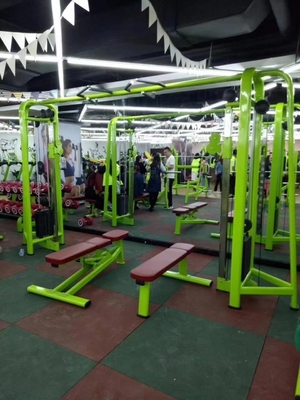 中途半端のロード 運動場用 調整可能なポリー 背筋 運動 座り スタック ケーブル クロスオーバー 機械