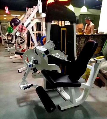スチールジム機器 2 in 1 ダブル機能 牛乳運動 ピン 負荷 座っている 座っている 足のカール 拡張