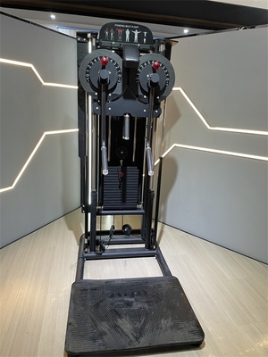 多機能体育器具 肩圧後延伸と立体側立体
