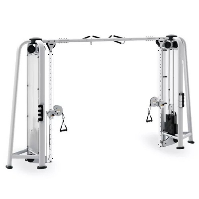 多機能トレーニングラックケーブルクロスオーバーフィットネスマシン 80kg*2重量スタック