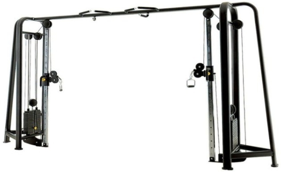 多機能トレーニングラックケーブルクロスオーバーフィットネスマシン 80kg*2重量スタック