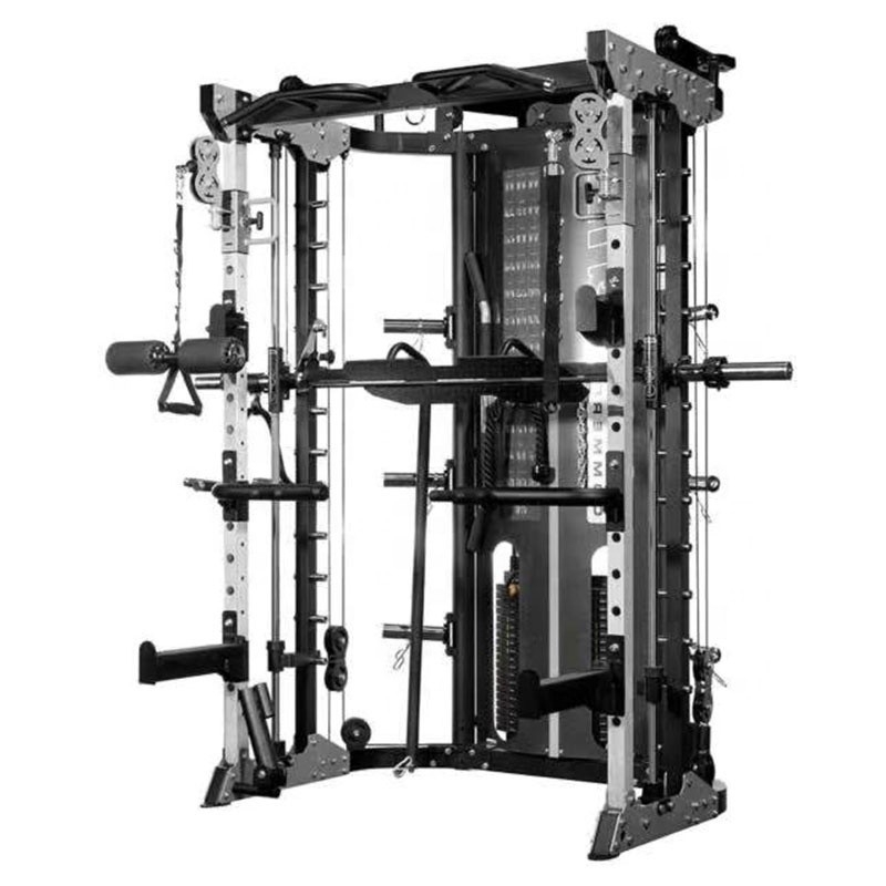 ユニセックス 1230*1270*2230 商業用ジム機器 多機能スミス機